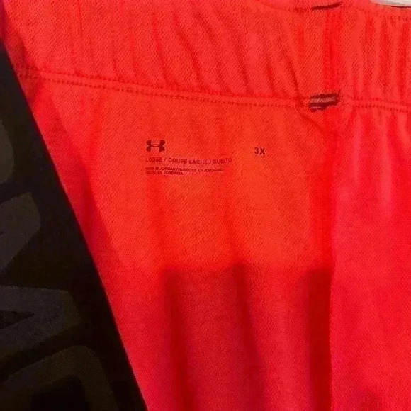 UA Under‎ Armour Women's Active Play Up Side Mesh Shorts - Stardust Pink Size 3X - Picture 6 of 7